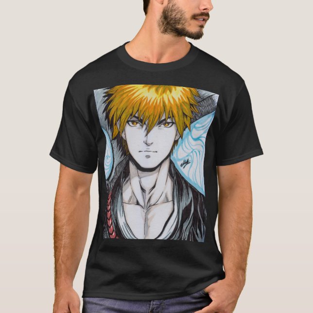 Camiseta Ichigo Kurosaki (Frente)