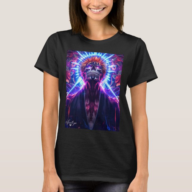 Camiseta Ichigo Kurosaki Sticker (Frente)