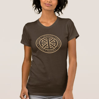 Camiseta Ichthys circular (Sepia)