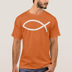 Camiseta Ichthys, Ichthus, Christian Symbol, Jesus Fish
