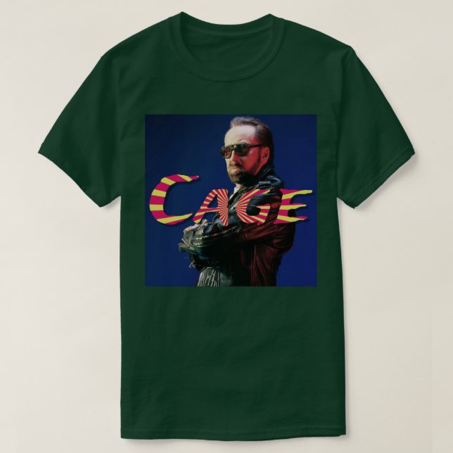 CAMISETA ÍCONE AMERICANO DA CAGE (Frente do Design)