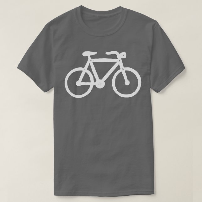 Camiseta Ícone Bicicleta (Frente do Design)