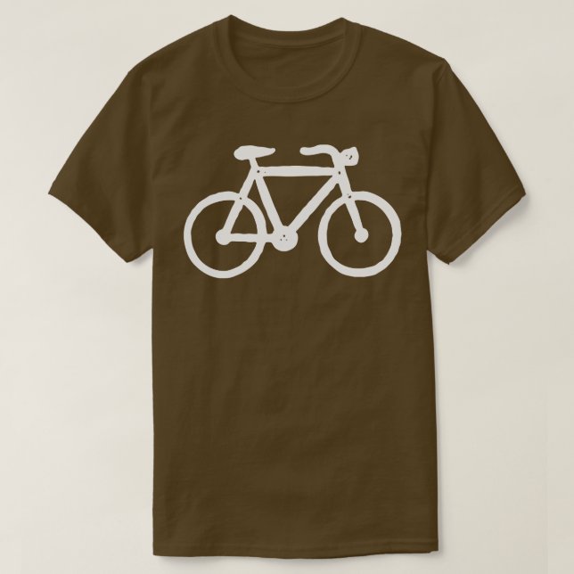 Camiseta Ícone Bicicleta (Frente do Design)