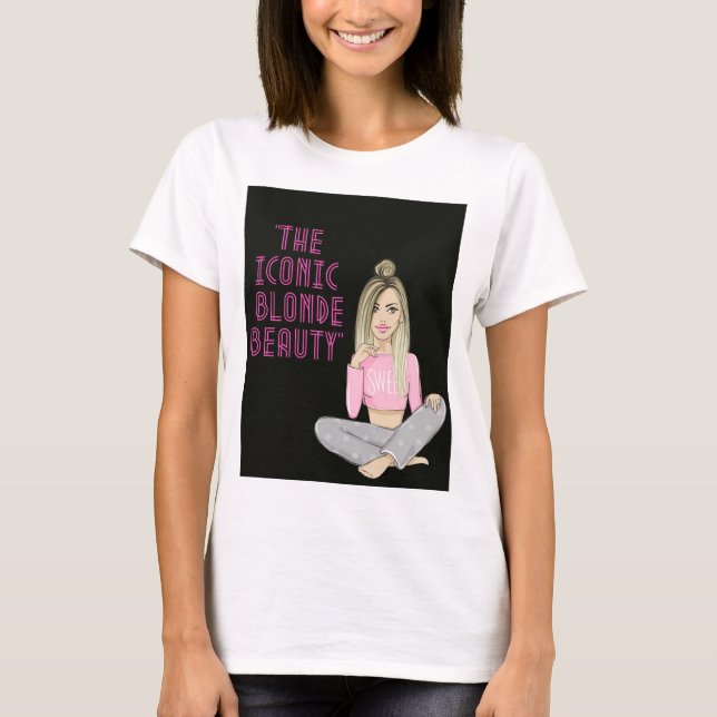 CAMISETA ÍCONE BLONDE (Frente)