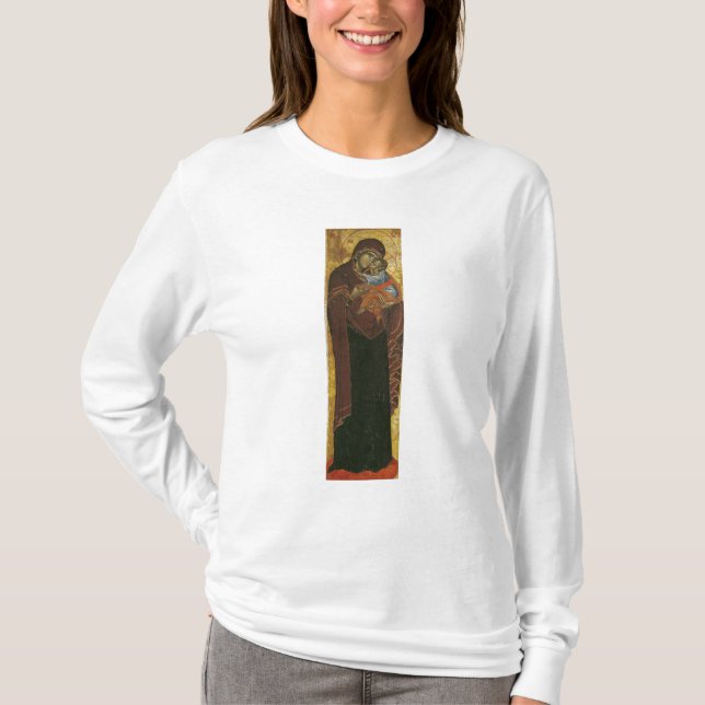 Camiseta Ícone conhecido como o "Virgin do Tsar Dushan", (Frente)