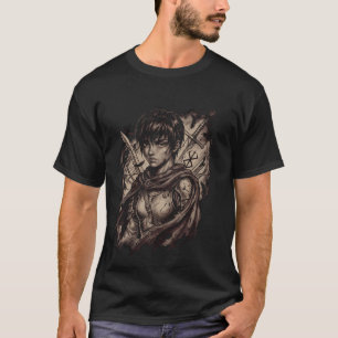 Camiseta Ícone da Espadachim Casca Berserk Banda do Falcão