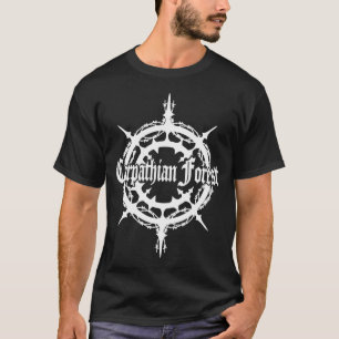 Camiseta ícone da floresta dos Cárpatos