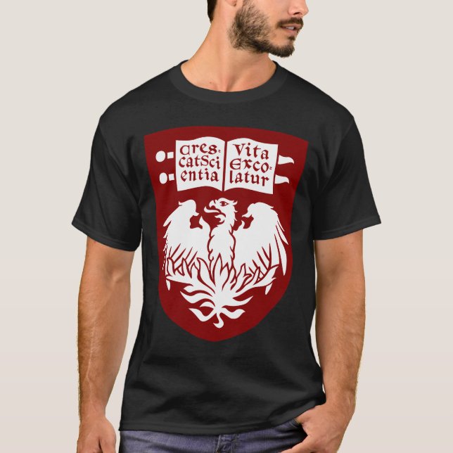 Camiseta Ícone Da Universidade De Chicago (Frente)