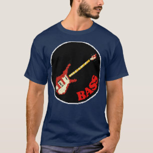 Camiseta Ícone de Base de Jogo de Frente de Rock