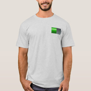 Camiseta Ícone de Bateria T-Shirt
