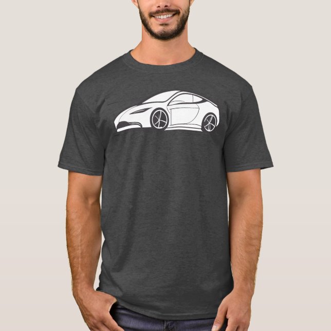 Camiseta ícone de carro (Frente)