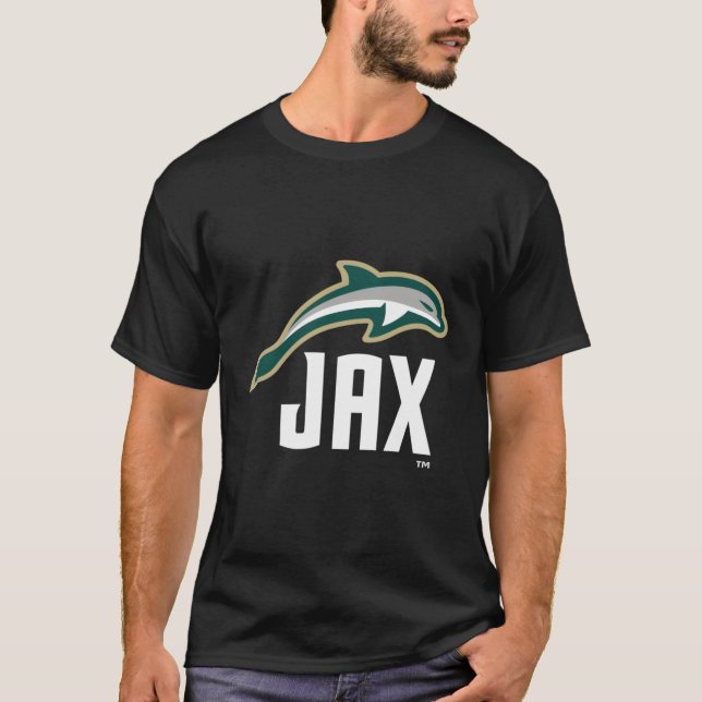 Camiseta Ícone de golfinhos em Jacksonville (Frente)