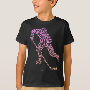 Camiseta Ícone de Jogador de Hóquei Equipamento de Jogador 