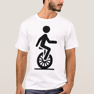 Camiseta Ícone de monociclo
