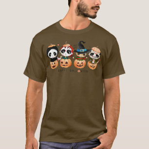 Camiseta Ícone de Personagens Chibi de Filme de Terror do H