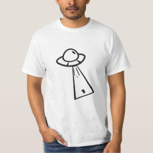 Camiseta ícone de remessa do espaço de alienígena