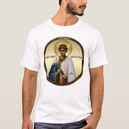 Camiseta ícone de São Demétrio srb 2