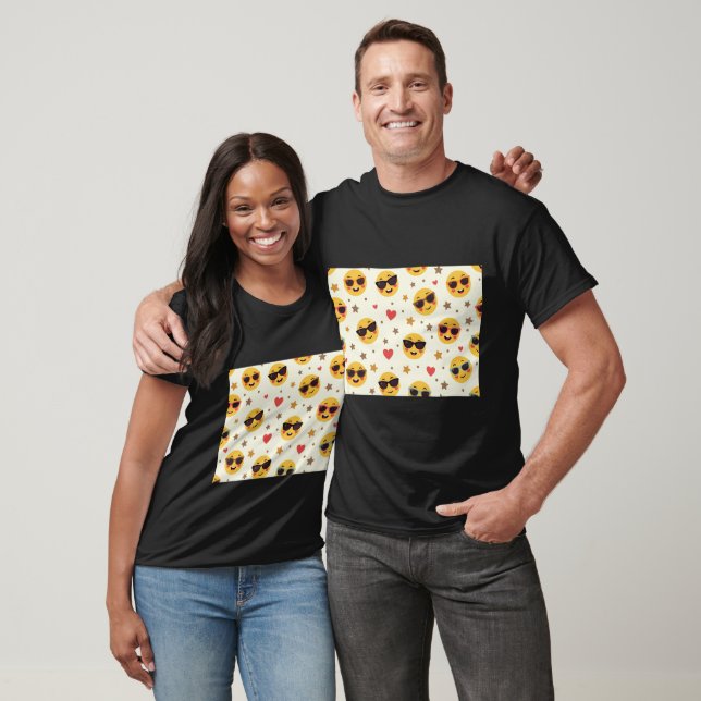 Camiseta Ícone de Sorriso Retro (Unissex)