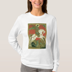 Camiseta Ícone de St George e do dragão