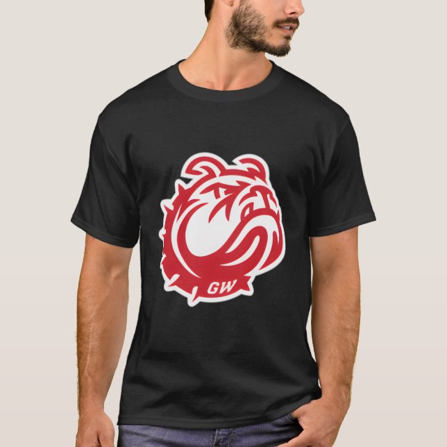 Camiseta Ícone De Tórax Da Gardner-Webb Executando (Frente)