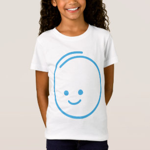 Camiseta Ícone de Tristeza Minimalista