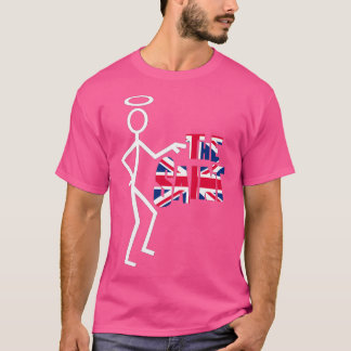 Camiseta Ícone de Tv Clássica do Século 20 britânico S1 V2H