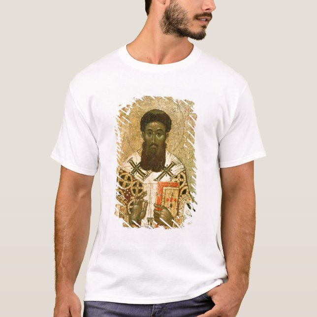 Camiseta Ícone do arcebispo de St Gregory de Tessalónica (Frente)