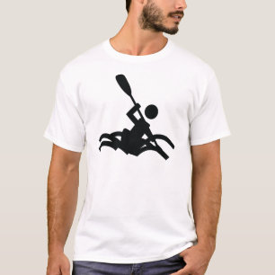 Camiseta ícone do caiaque