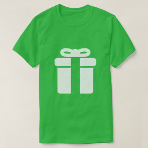 Camiseta Ícone do presente do Natal