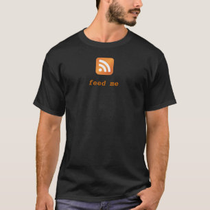 Camiseta Ícone do RSS - alimente-me