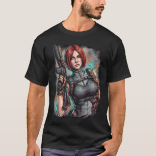Camiseta Ícone do terror de sobrevivência Dino Crisis Regin