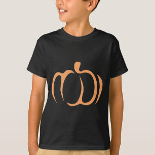 Camiseta Ícone do vegetal da abóbora