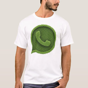Camiseta Ícone do WhatsApp Inspirado na Natureza – Trans Li
