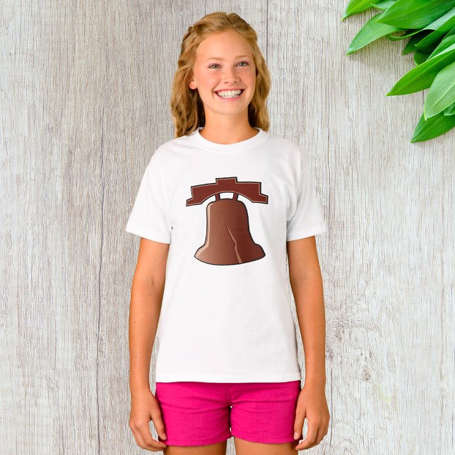 Camiseta Ícone Filadélfia Patriótico do Bell de Liberdade M (Criador carregado)