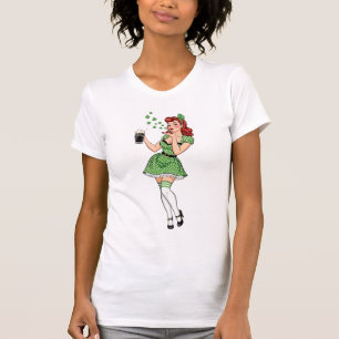 Camiseta Ícone Irlandês Amante de Cerveja