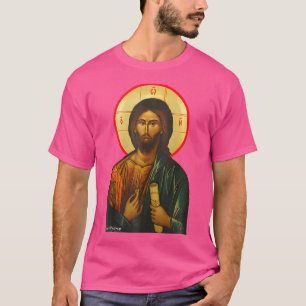 Camiseta Ícone Jesus Cristo Grego
