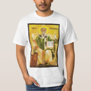 Camiseta Ícone Ortodoxo de São Atanásio de Alexandria