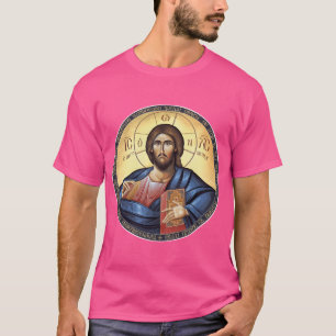 Camiseta Ícone Ortodoxo do Pantocrator cristo