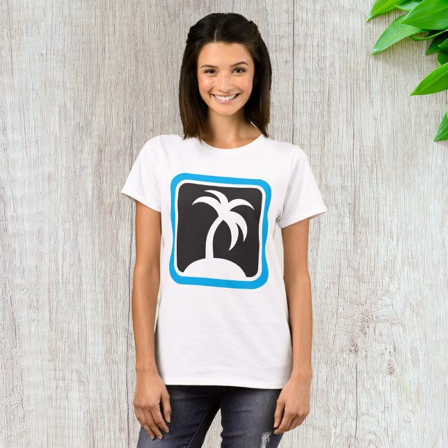 Camiseta Ícone Palm Tree (Criador carregado)