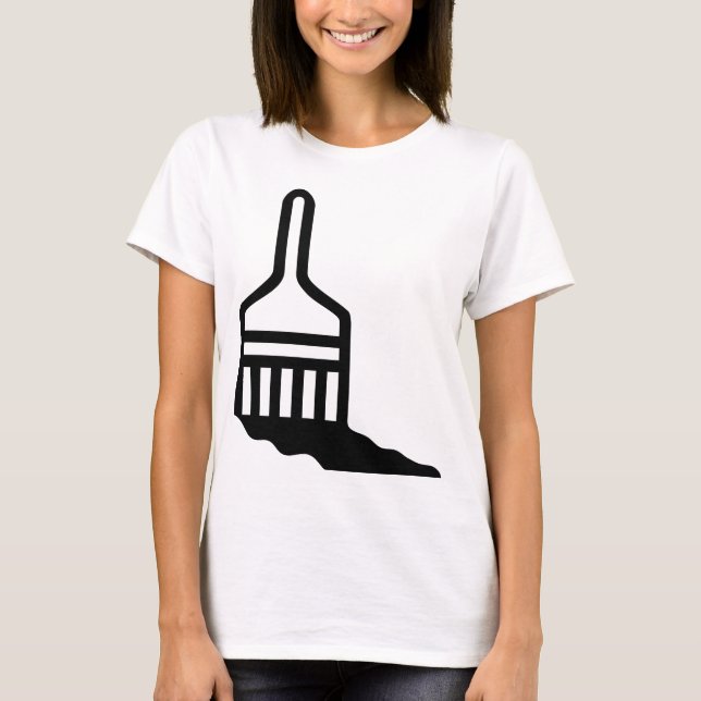 Camiseta Ícone Pincel (Frente)