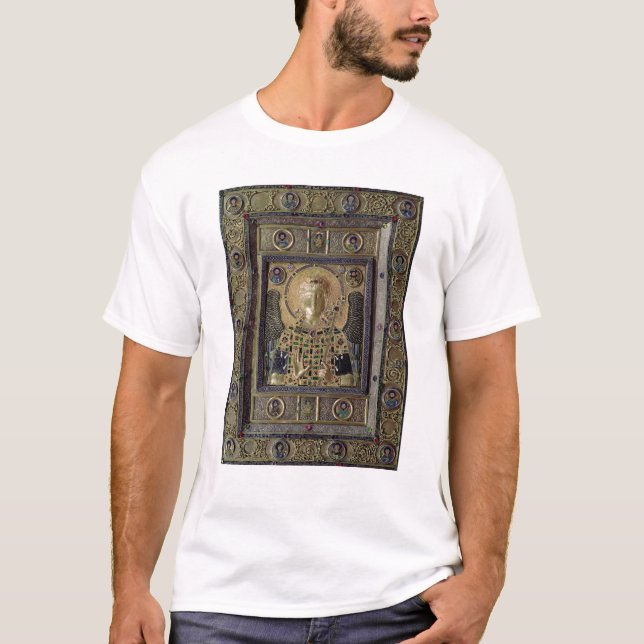 Camiseta Ícone que descreve o arcanjo Michael (Frente)