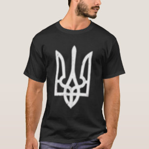 Camiseta Ícone Ucraniano Tryzub - Trident Ucrânia