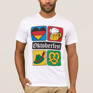 Camiseta Ícones Alemães do Oktoberfest