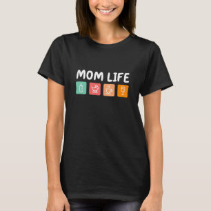 Camiseta Ícones da VIDA DE MÃE