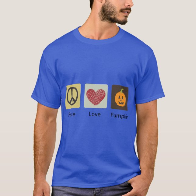 Camiseta Ícones de Aplicativos Abóbora (Frente)