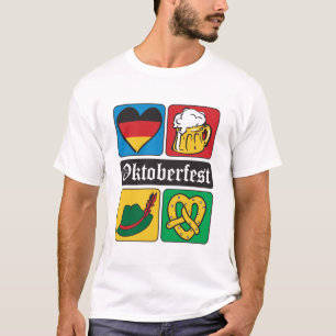Camiseta Ícones de Oktoberfest