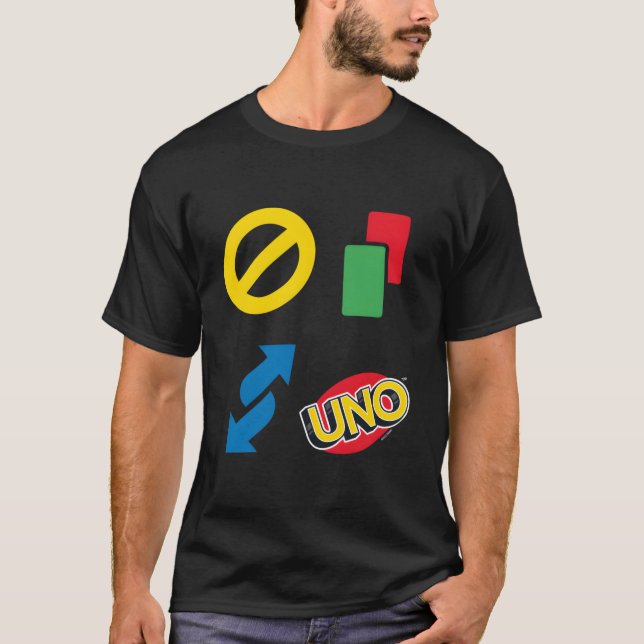Camiseta Ícones de Uno (Frente)