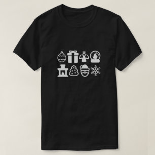 Camiseta Ícones do Natal