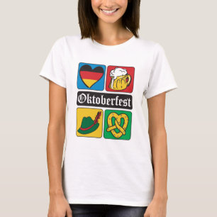 Camiseta Ícones do Oktoberfest