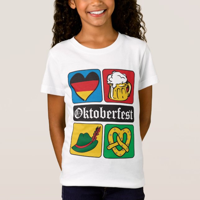 Camiseta Ícones do Oktoberfest (Frente)